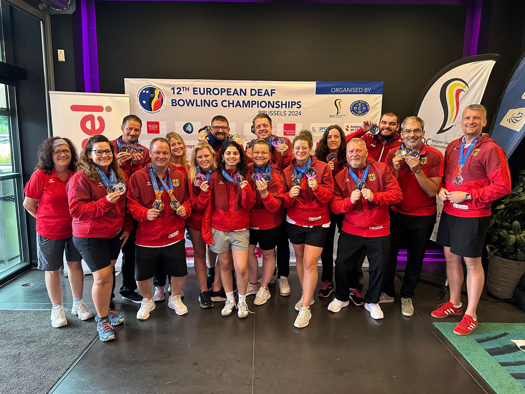 Bericht zur Gehörlosen Bowling Europameisterschaft 2024 in Brüssel